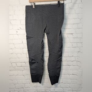 Lululemon Ebb to Street Seamless Pants Mid Rise Heather Black Gray Women…